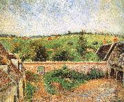 Camille Pissarro Farmer s yard oil painting reproduction
